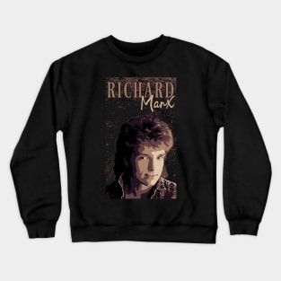 Richard Marx // 80s// Brown vintage Crewneck Sweatshirt